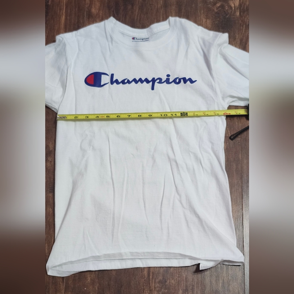 Champion Long Sleeve T-shirt. White Color . Size Small - Picture 6 of 8